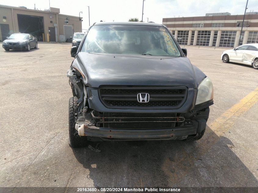 2003 Honda Pilot Ex VIN: 2HKYF18593H562266 Lot: 20163680