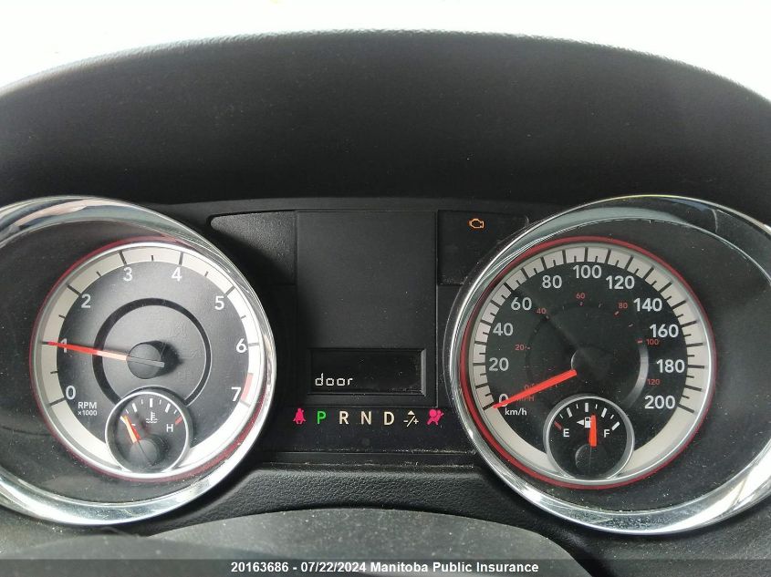 2014 Dodge Grand Caravan Sxt VIN: 2C4RDGBGXER106418 Lot: 20163686