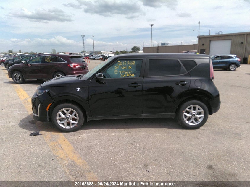 2024 Kia Soul Ex VIN: KNDJ33AU9R7903671 Lot: 20163688