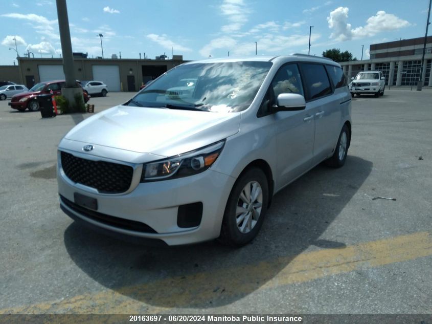 2018 Kia Sedona Lx VIN: KNDMB5C17J6354111 Lot: 20163697