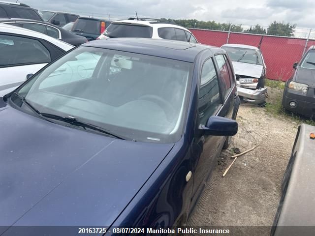 2000 Volkswagen Golf Gl VIN: 9BWGA21J3Y4038170 Lot: 20163725