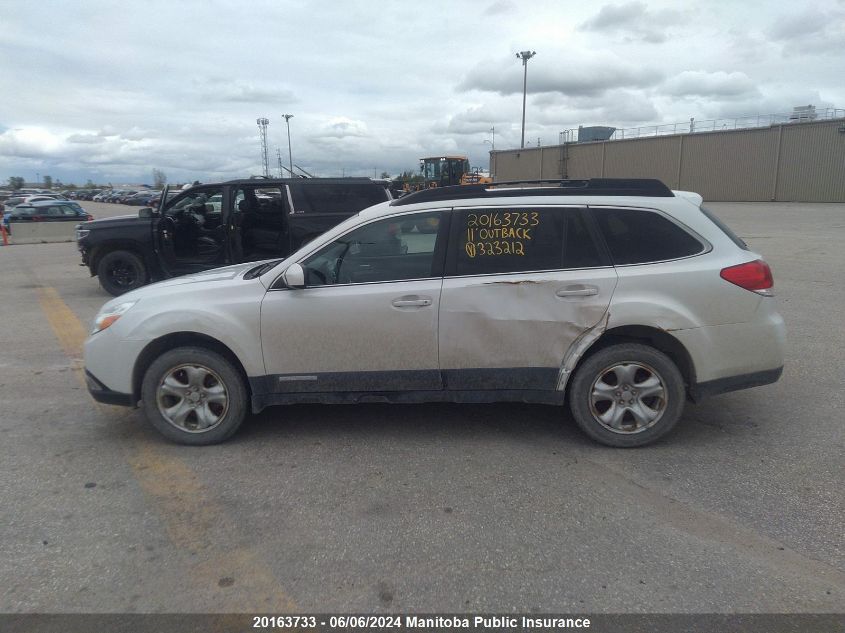 2011 Subaru Outback 3.6R Limited VIN: 4S4BRJKC8B2323212 Lot: 20163733