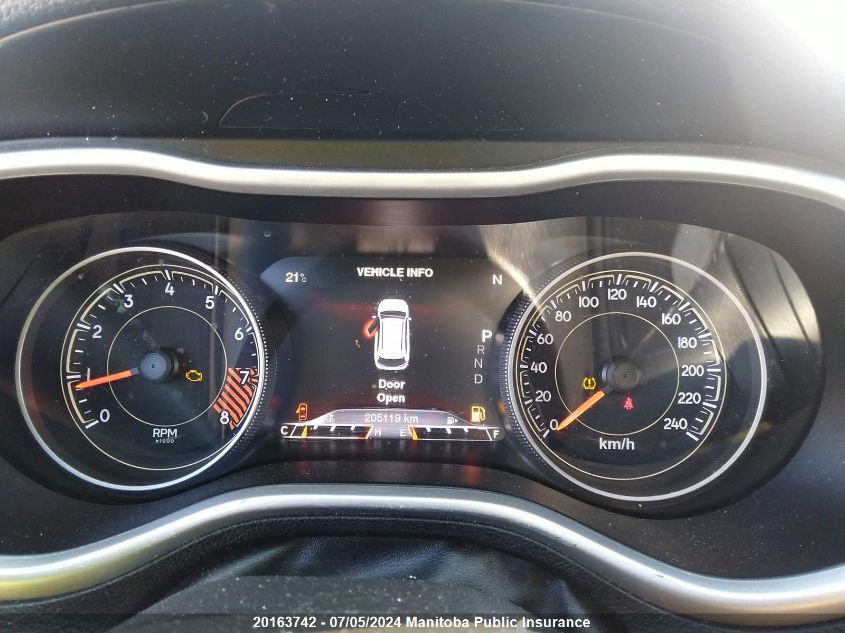 2015 Jeep Cherokee Trailhawk VIN: 1C4PJMBS9FW756496 Lot: 20163742