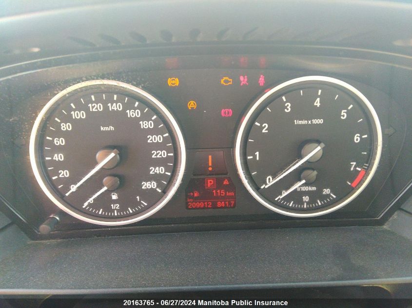 2008 BMW 528Xi VIN: WBANV13598BZ47023 Lot: 20163765