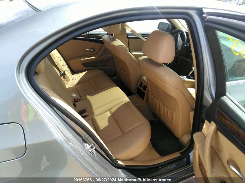 2008 BMW 528Xi VIN: WBANV13598BZ47023 Lot: 20163765