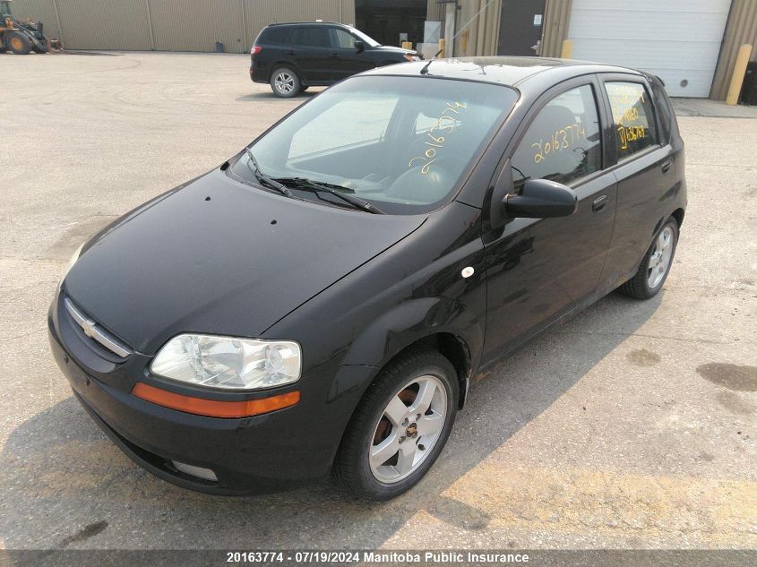 2006 Chevrolet Aveo Lt VIN: KL1TG696X6B636769 Lot: 20163774