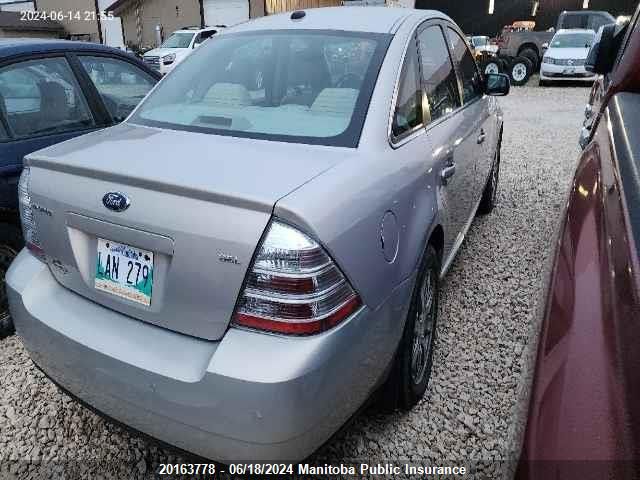 2009 Ford Taurus Sel VIN: 1FAHP24W69G111994 Lot: 20163778