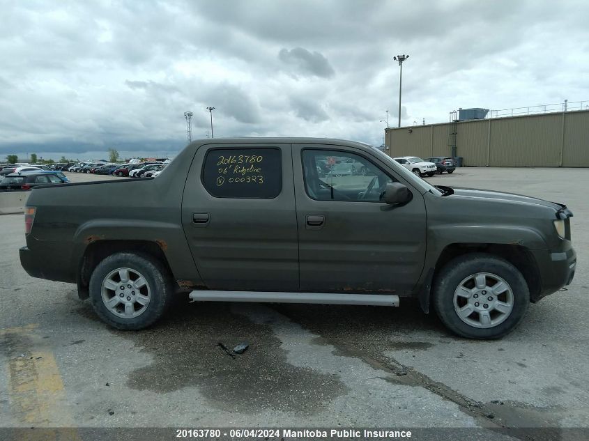 2006 Honda Ridgeline VIN: 2HJYK16536H000323 Lot: 20163780