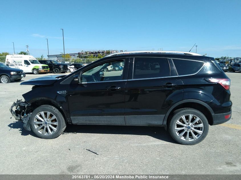 2018 Ford Escape Titanium VIN: 1FMCU9J91JUC71383 Lot: 20163781