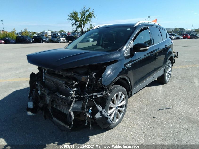 2018 Ford Escape Titanium VIN: 1FMCU9J91JUC71383 Lot: 20163781