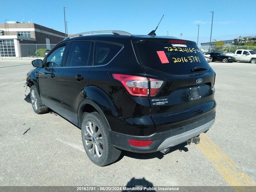 2018 Ford Escape Titanium VIN: 1FMCU9J91JUC71383 Lot: 20163781