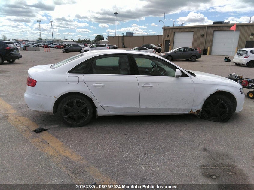 2009 Audi A4 2.0T Quattro VIN: WAULF68K99N022256 Lot: 20163785