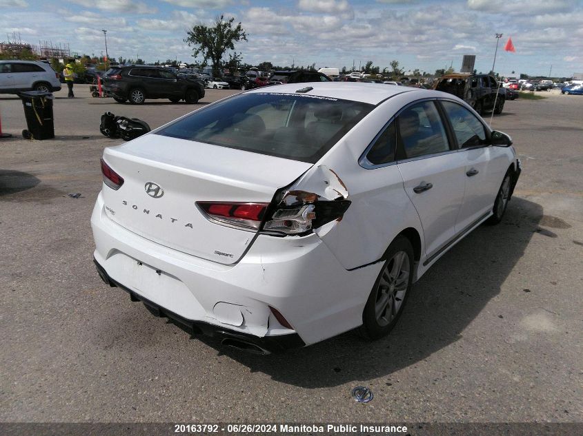 2018 Hyundai Sonata Sport VIN: 5NPE34AF9JH640073 Lot: 20163792