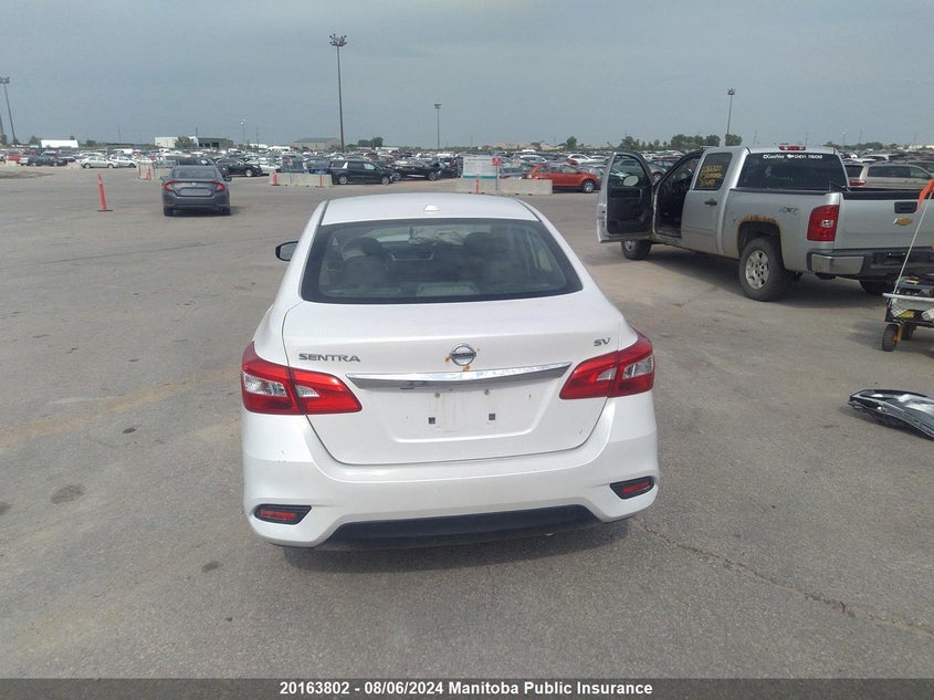 2017 Nissan Sentra 1.8 Sv VIN: 3N1AB7AP3HL675197 Lot: 20163802