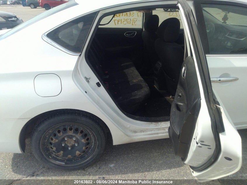 2017 Nissan Sentra 1.8 Sv VIN: 3N1AB7AP3HL675197 Lot: 20163802