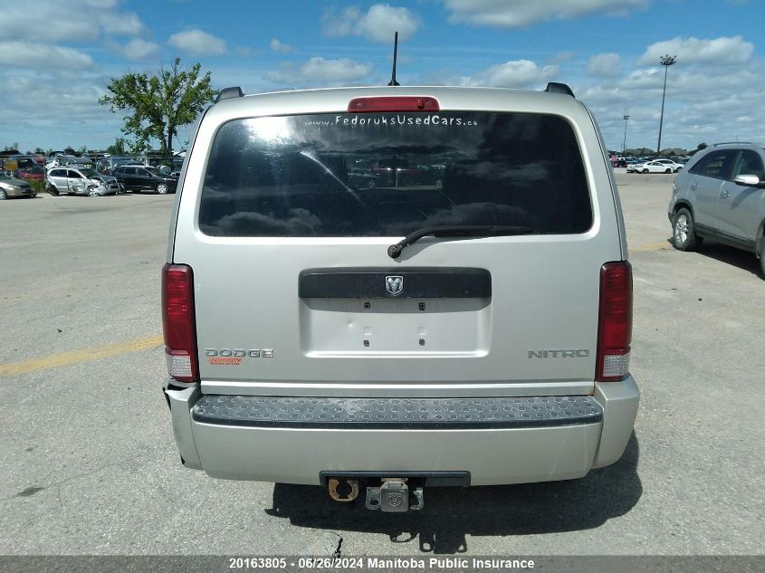 2009 Dodge Nitro Se VIN: 1D8GU28K79W500866 Lot: 20163805