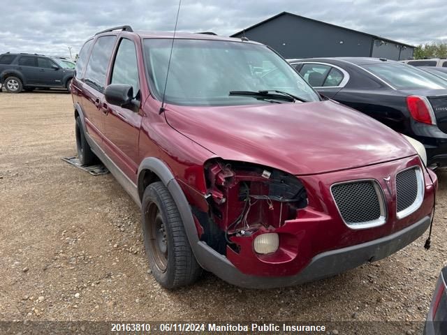 2005 Pontiac Montana Sv6 Ext VIN: 1GMDV23L95D199338 Lot: 20163810