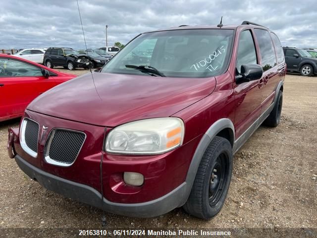 2005 Pontiac Montana Sv6 Ext VIN: 1GMDV23L95D199338 Lot: 20163810