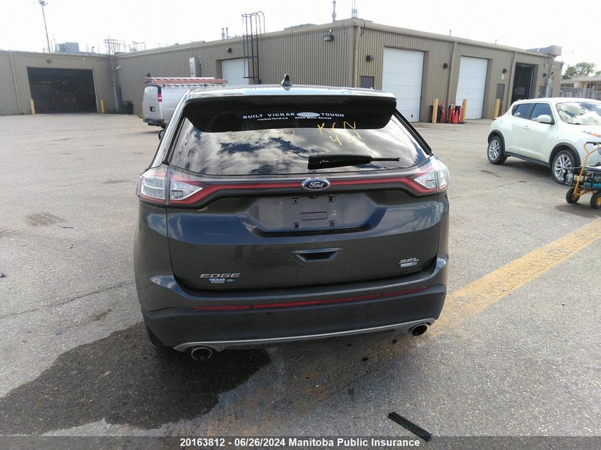 2015 Ford Edge Sel VIN: 2FMTK4J91FBB62766 Lot: 20163812