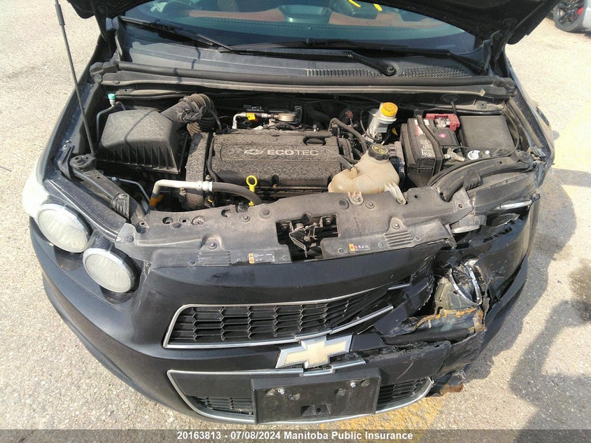 2013 Chevrolet Sonic Lt VIN: 1G1JC5EHXD4242180 Lot: 20163813