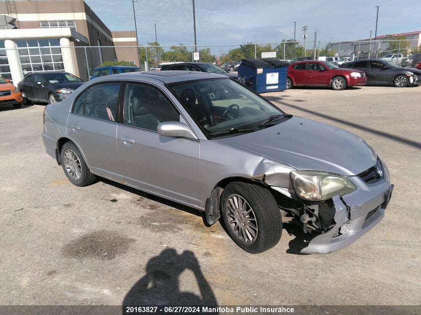 2004 Acura 1.7 El Premium VIN: 2HHES36824H002829 Lot: 20163827