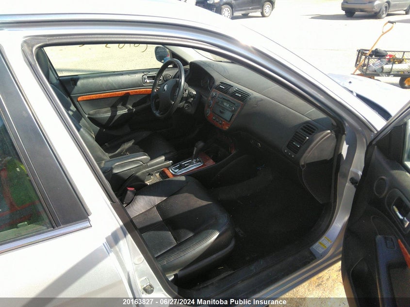 2004 Acura 1.7 El Premium VIN: 2HHES36824H002829 Lot: 20163827