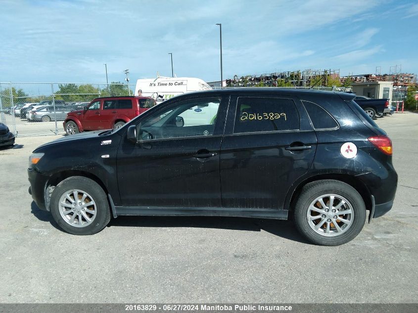 2013 Mitsubishi Rvr Se VIN: 4A4AJ3AU2DE603487 Lot: 20163829