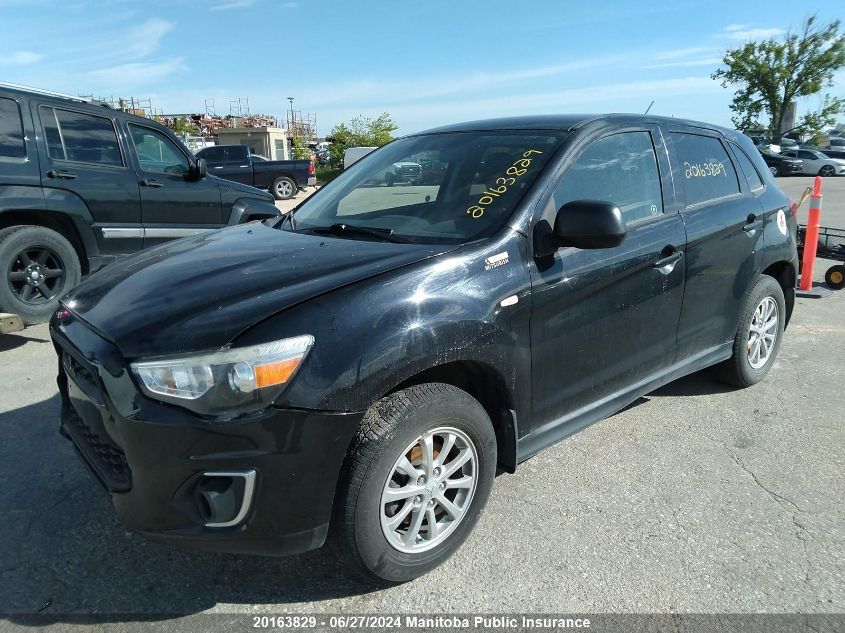 2013 Mitsubishi Rvr Se VIN: 4A4AJ3AU2DE603487 Lot: 20163829