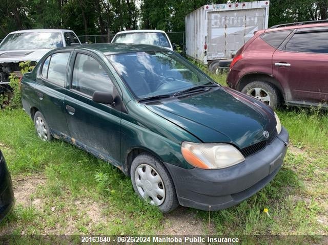 2001 Toyota Echo VIN: JTDBT123810159265 Lot: 20163840