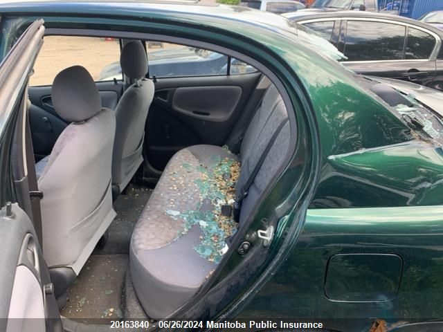 2001 Toyota Echo VIN: JTDBT123810159265 Lot: 20163840