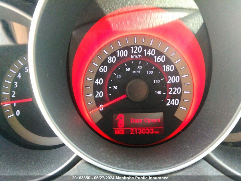 2010 Kia Forte Sx VIN: KNAFW4A32A5191267 Lot: 20163850