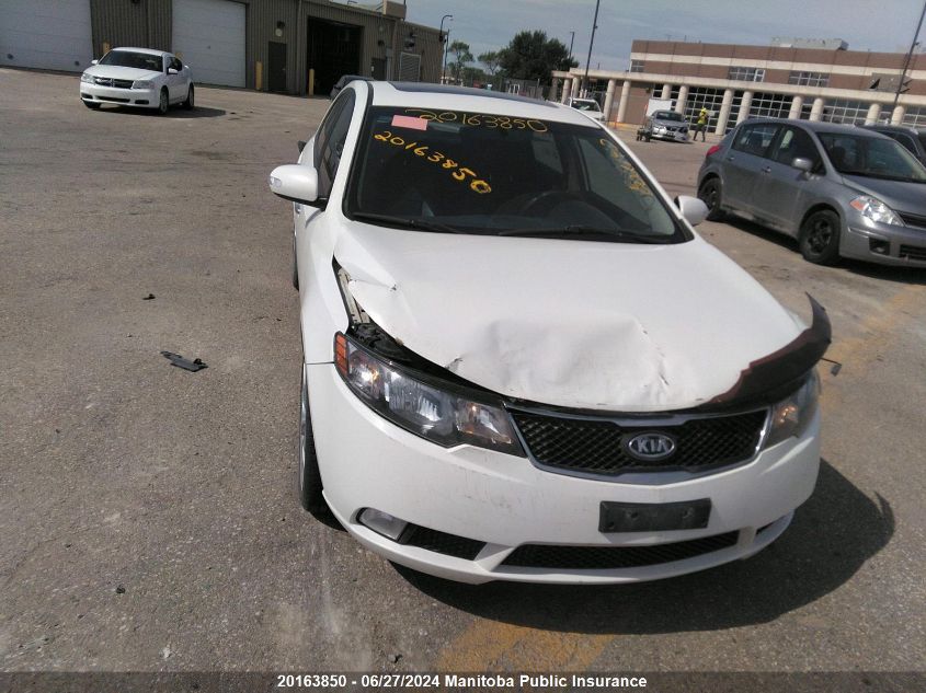 2010 Kia Forte Sx VIN: KNAFW4A32A5191267 Lot: 20163850