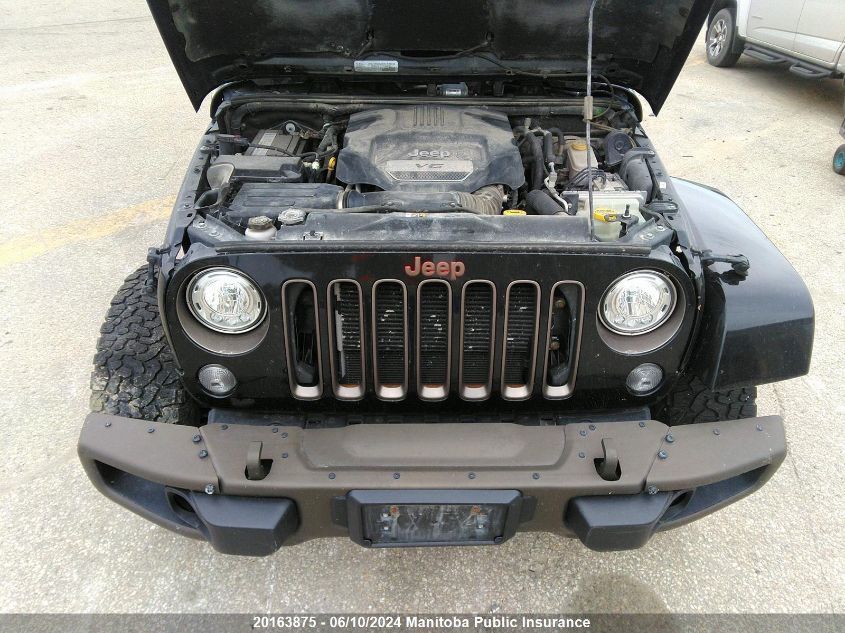 2017 Jeep Wrangler Unlimited Sahara VIN: 1C4BJWEG6HL536198 Lot: 20163875