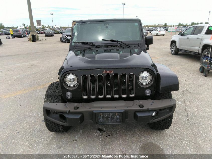 2017 Jeep Wrangler Unlimited Sahara VIN: 1C4BJWEG6HL536198 Lot: 20163875