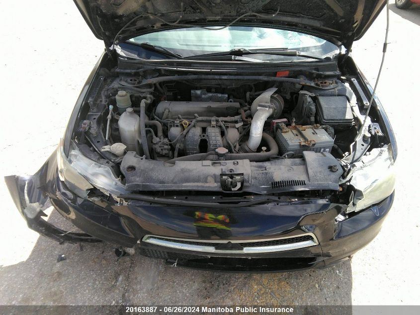 2008 Mitsubishi Lancer Gts VIN: JA3AU86U28U603956 Lot: 20163887