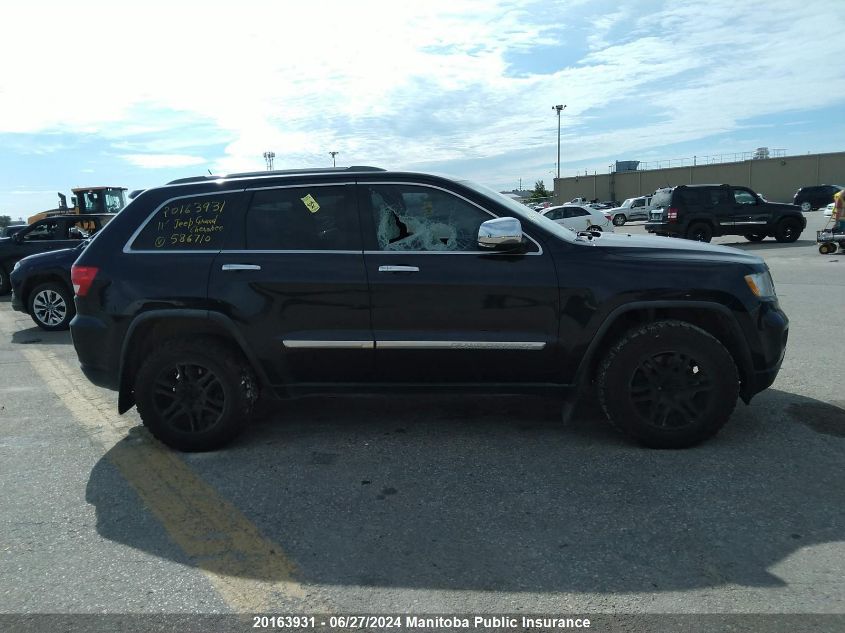 2011 Jeep Grand Cherokee Limited VIN: 1J4RR5GT2BC586710 Lot: 20163931