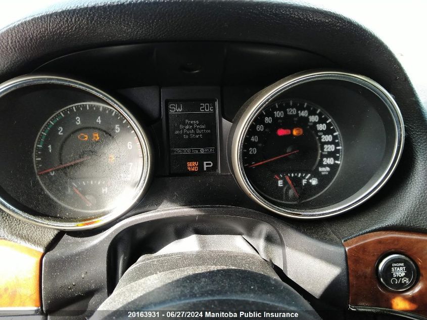 2011 Jeep Grand Cherokee Limited VIN: 1J4RR5GT2BC586710 Lot: 20163931