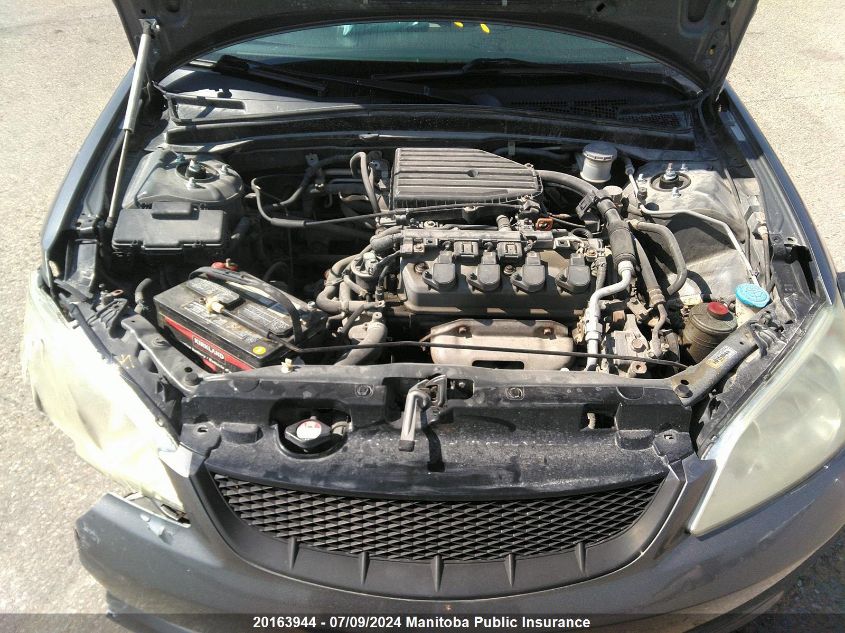 2004 Honda Civic Se VIN: 2HGES15394H922696 Lot: 20163944