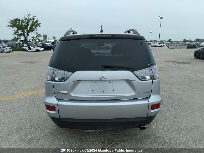 2010 Mitsubishi Outlander Se VIN: JA4AT2AW0AZ606609 Lot: 20163957