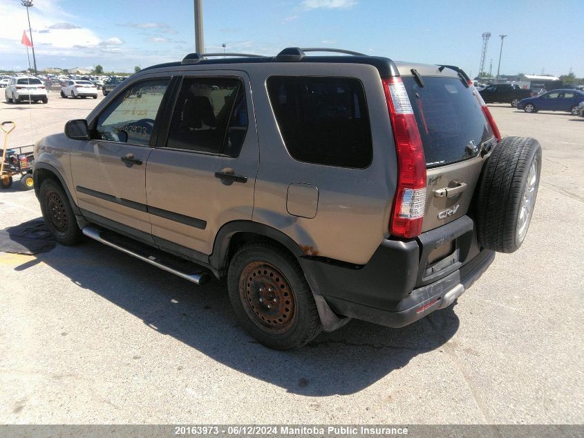 2006 Honda Cr-V Se VIN: JHLRD78506C808430 Lot: 20163973