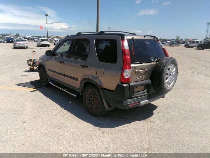 2006 Honda Cr-V Se VIN: JHLRD78506C808430 Lot: 20163973