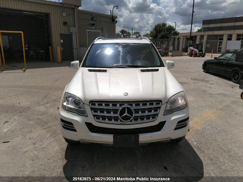 2011 Mercedes Benz Ml350 Bluetec VIN: 4JGBB2FBXBA729610 Lot: 20163975