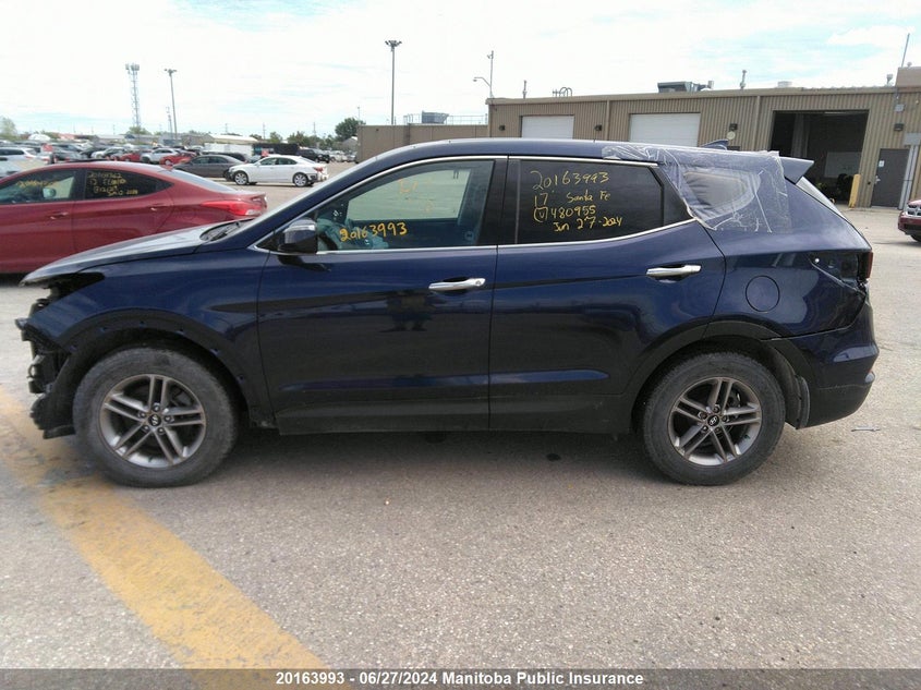 2017 Hyundai Santa Fe Sport VIN: 5XYZUDLB6HG480955 Lot: 20163993