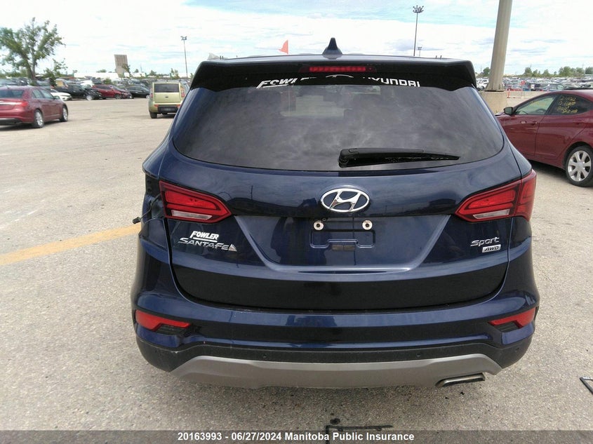 2017 Hyundai Santa Fe Sport VIN: 5XYZUDLB6HG480955 Lot: 20163993
