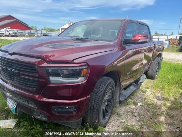 2021 Ram 1500 Sport VIN: 1C6SRFVT5MN746514 Lot: 20163994