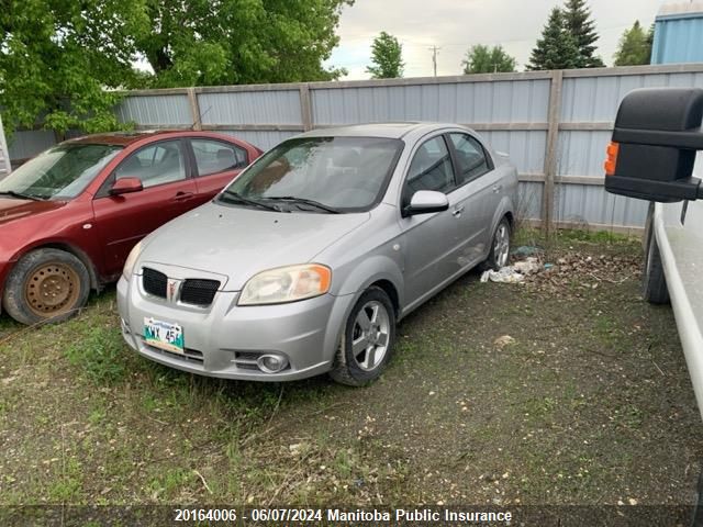 2007 Pontiac Wave VIN: KL2TW55697B165441 Lot: 20164006