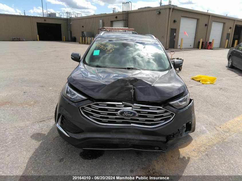 2019 Ford Edge Sel VIN: 2FMPK4J90KBC07773 Lot: 20164010