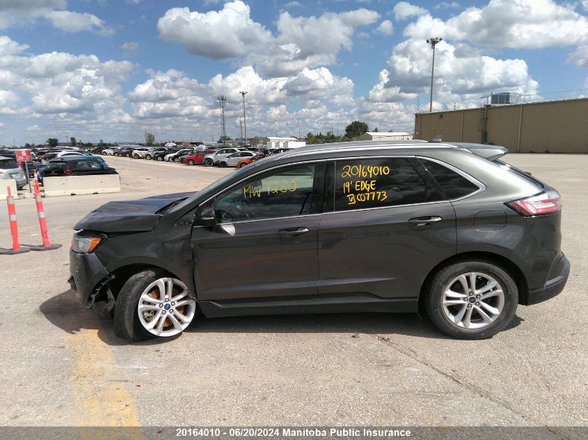 2019 Ford Edge Sel VIN: 2FMPK4J90KBC07773 Lot: 20164010