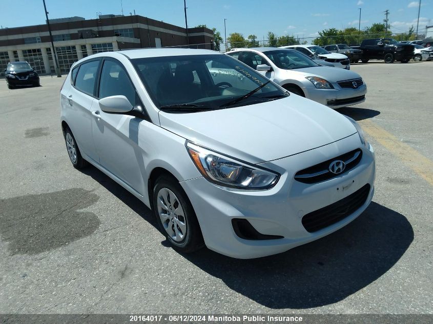 2017 Hyundai Accent Gl VIN: KMHCT5AEXHU367595 Lot: 20164017