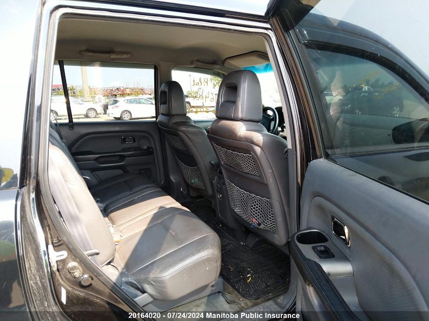 2004 Honda Pilot Ex-L VIN: 2HKYF18524H003062 Lot: 20164020